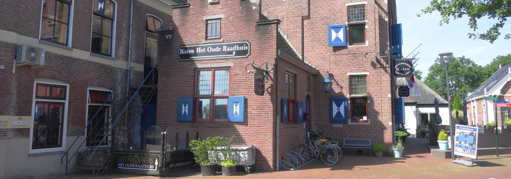 Historisch gebouw en bistro in Zuidhorn, Groningen