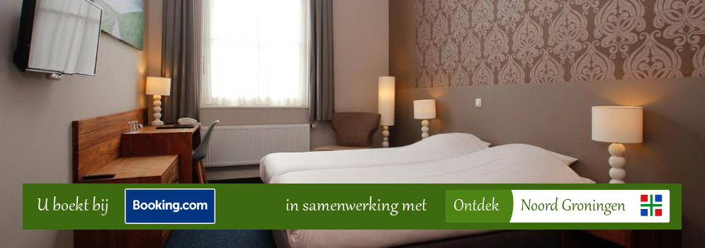 Kamer boeke in Hotel aan de Singel in Delfzijl, Groningen